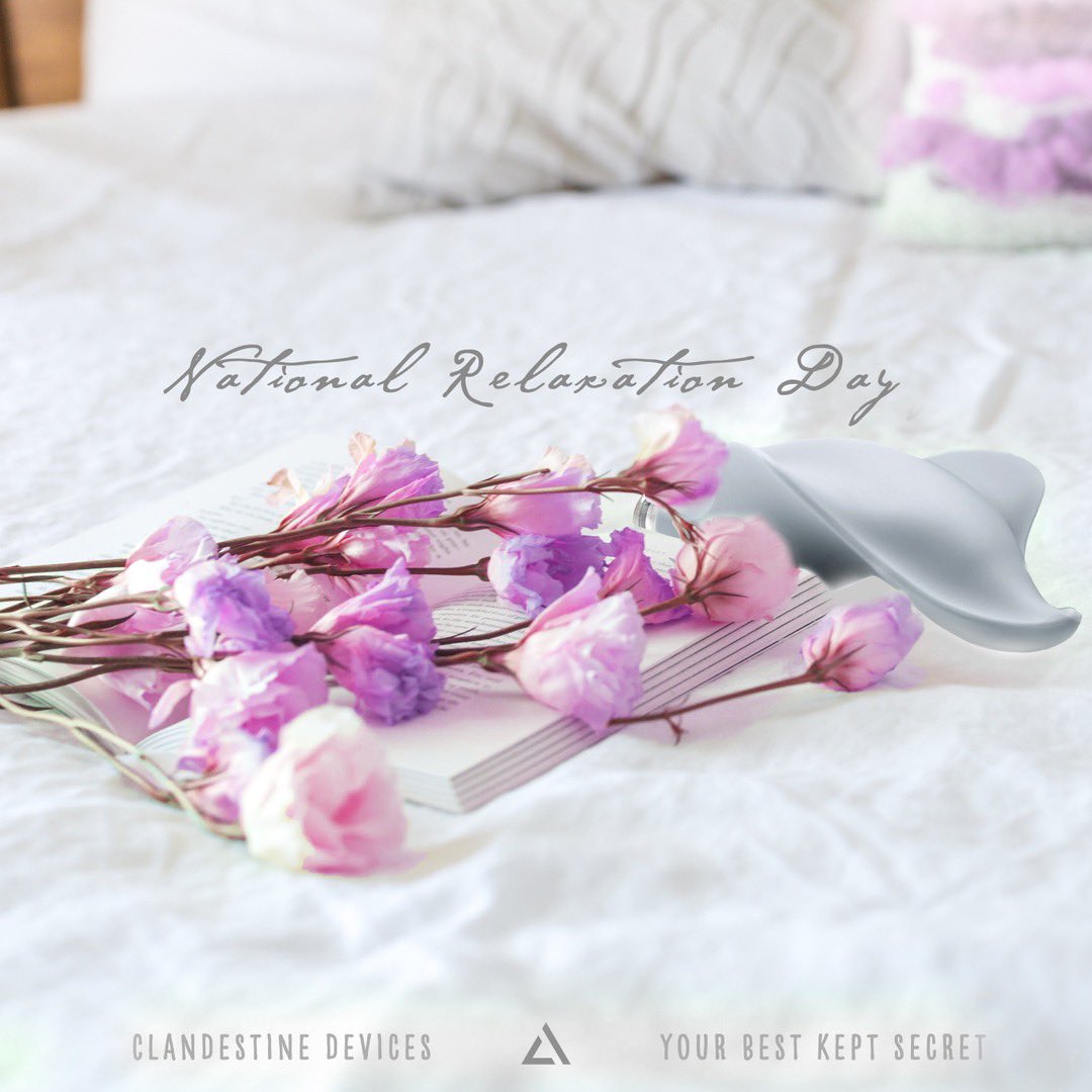 ClandestineDVC's tweet photo. Today is #NationalRelaxationDay and weโre here for it! What do you like to do to relax? #RunABath #GrabAGlassOfWine #DiveIntoANewBook #ManiPediTime #OrderTakeOut #PutonAFaceMask #NetflixandCHILLax #SnagSomeNaptime or possibly #VibetheNightaway How will you be relaxing today? ๐ https://t.co/JyX8j1jGjl