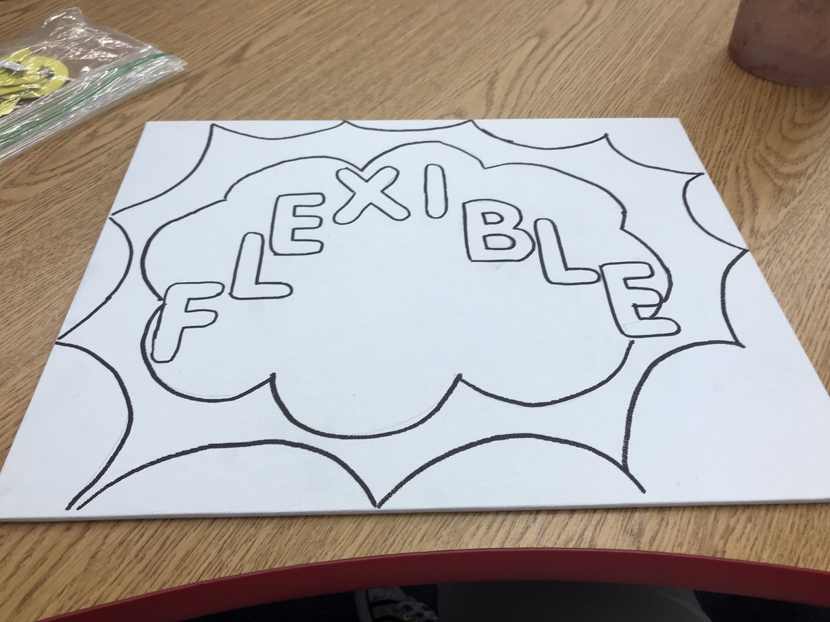 MsTracy_PSC's tweet photo. Creating art for the walls of FTES.  So glad to be a part of this team. Greatest strength flexibility. @FeatherstonePWC #pwcsconnect #positivelypwcs #featherstonees #newschool #iamflexible @PWCSNews https://t.co/EJXDk1TT1D