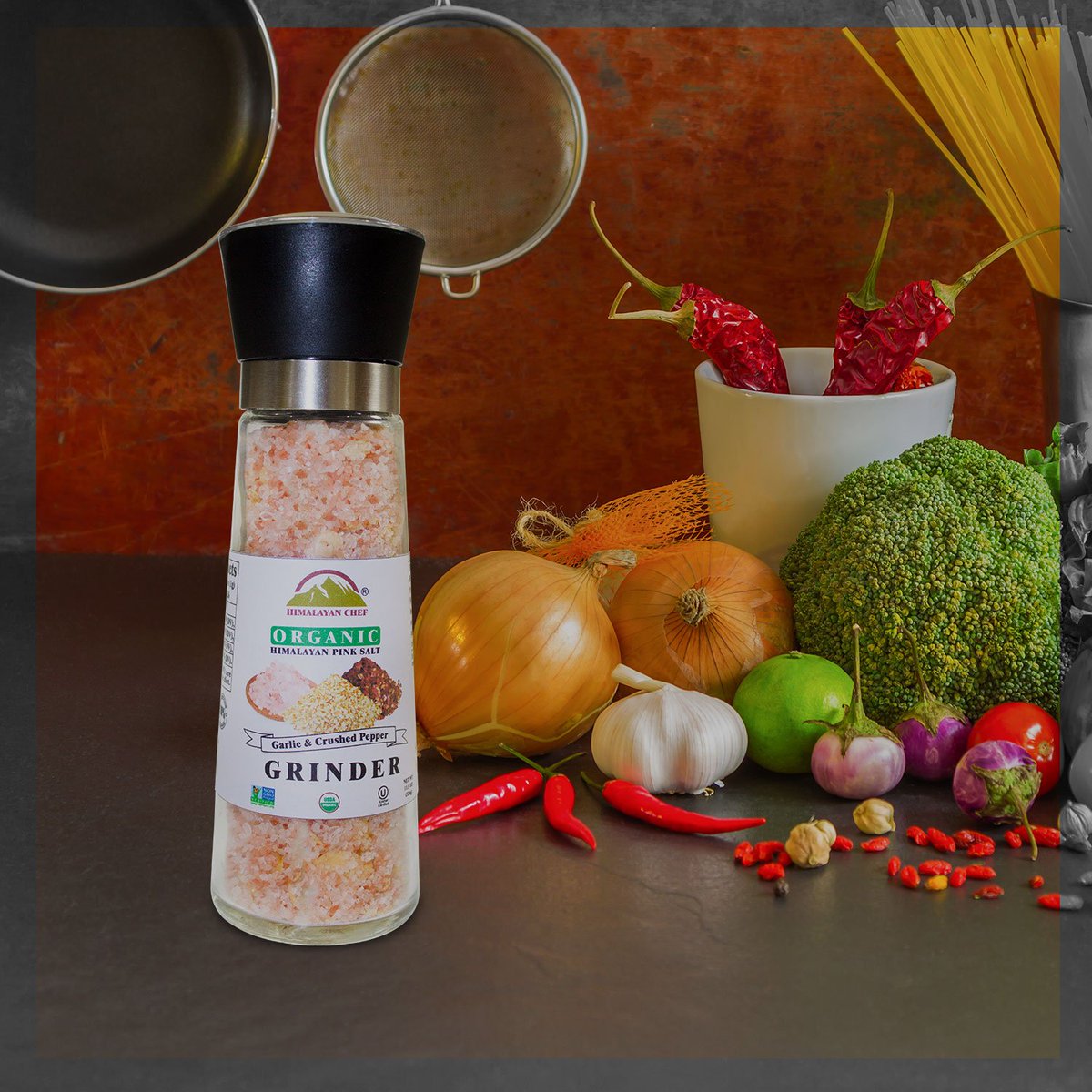 HimalayanChef's tweet photo. #HimalayanChef Organic Garlic & Organic Crushed Pepper with Pink Salt Refillable #GlassGrinder
Eighty-four essential minerals add the perfect flavor to any dish.
Check Out>> https://t.co/gbUuErIZUK
#organicgarlic #redpepper #pinksalt #grinder #perfectaddititon #natural #wbm https://t.co/W2vdoQmE9D