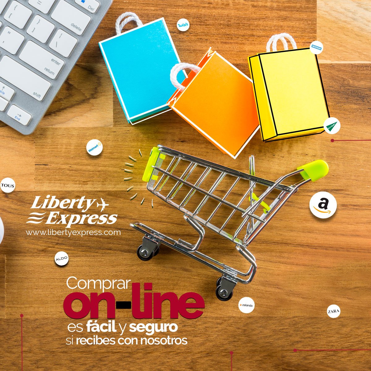 Libertyexcanada's tweet photo. ¿Viste el regalo perfecto por internet?
.
¡Adquiérelo ya! Nosotros nos encargamos del resto.
Recibe todas tus compras desde USA o Europa y disfruta las mejores tarifas.
.
#comprasonline #usa #europa #LibertyExpress https://t.co/maQjSFrcOx