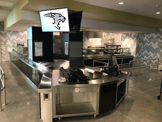 epikitchen's tweet photo. With school about to start, CounterCraft has come through again providing a custom serving counter for Johnson High School with Hays CISD. Check it out!
•
•
•
#epikitchen #CounterCraftInc #customcounters #fabrication #craftsmanship #foodservice #foodserviceequipment #lunchtime https://t.co/1T9NGL40Xf