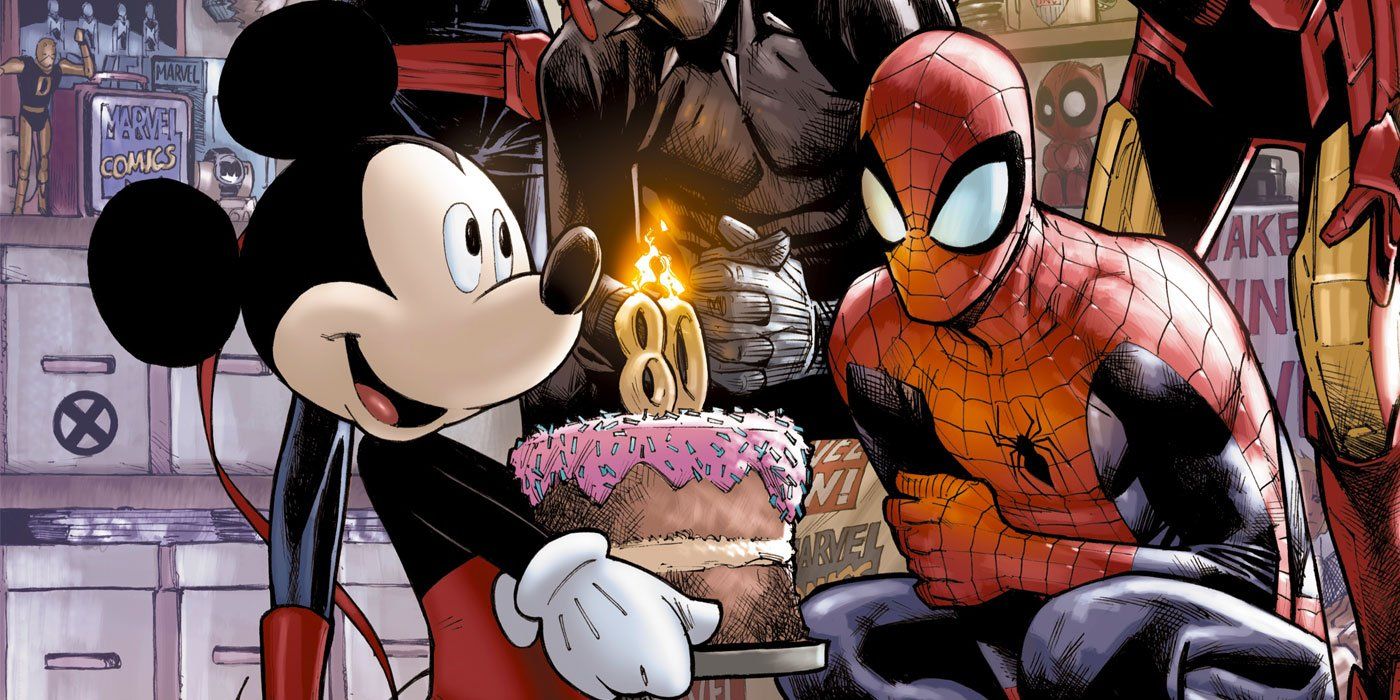 “Mickey Mouse Joins the Marvel Universe on Marvel Comics #1000 D23 Variant&...