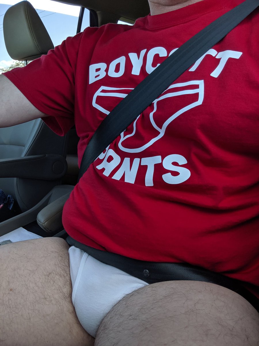 FanUnderwear's tweet photo. Heading home from work in my #tightywhities #Stafford #boycottpants #underwear #whitebriefs #briefs https://t.co/MzFPHQfhjA