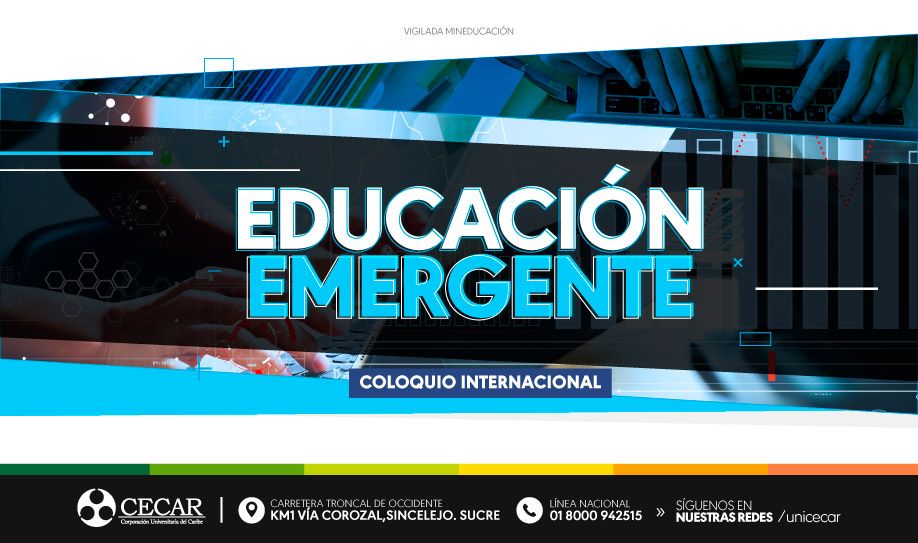 cecarvirtual's tweet photo. Este viernes 16 de agosto te invitamos al Coloquio Internacional Educación Emergente. Conéctate a través de nuestro Canal de Youtube https://t.co/hxAOZIcJop o te esperamos en el Auditorio Fortunato Chadid de la Gobernación de Sucre.
@unicecar https://t.co/kXa0ytQvwH