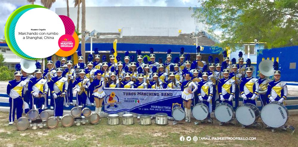 orgullotam's tweet photo. MARCHANDO A SHANGAI
La música encamina a lo positivo, y a TOROS MARCHING BAND los ha llevado al éxito internacional. 

Descubre su trayectoria al éxito mundial en nuestra sección "NUESTRO ORGULLO" aquí:
https://t.co/2fLeNsfORk https://t.co/IbriYihSMd