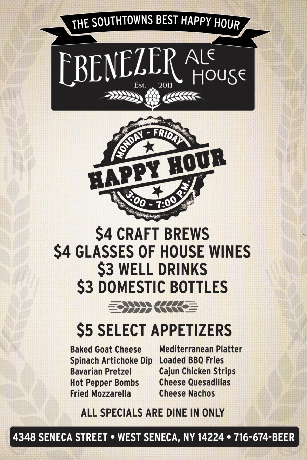 Topo 75+ imagem ale house happy hour br.thptnganamst.edu.vn