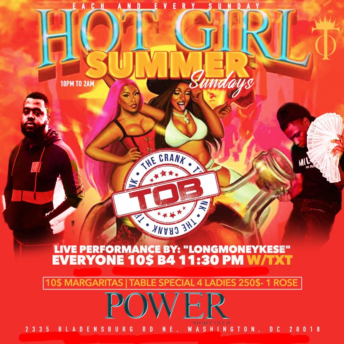 imneeneee's tweet photo. Issa Hot Girl Summer Bash Part 2 @ #GlamourSundays @ POWER! This Sunday w/ @tobbandandshow LIVE! 
2 Rooms Of Music &amp; FUN! 💥Everyone’s $10 w/ RSVP 🎫 b4 🕛... Click Link In IG Bio or DM Me For Tix or Text powersundays to 202.360.8247⛹🏾‍♂️ For VIP/Tables 
Call 202.360.8247
#Brydge 🎶 https://t.co/Uuqg9yf48W