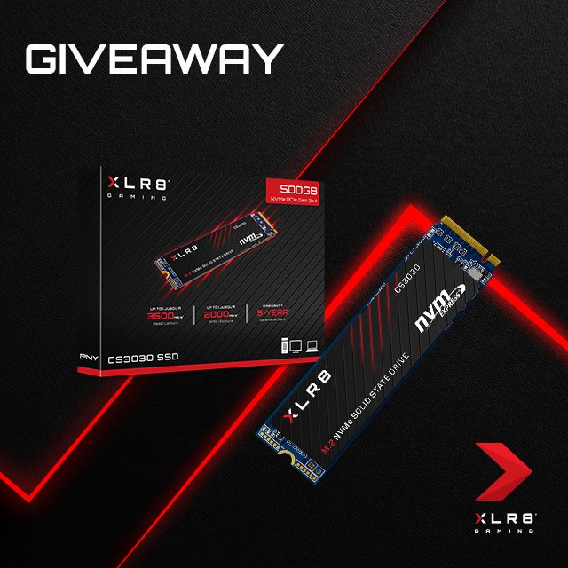 Everyone said they wanted a chance to win one of our new XLR8 CS3030 NVMe M.2 ssds. You have 3 chances to win, enter by clicking the link below. Good luck! 

Enter here➡️pny.com/cs3030giveaway
