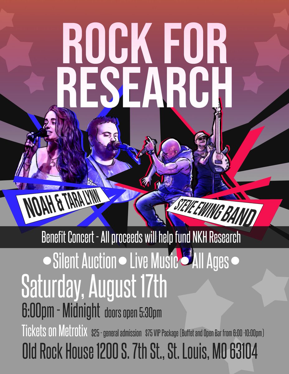 AmandaAlmany's tweet photo. Saturday is almost here! Buy tickets @MetroTix or at the door. Help us help Nora and other kiddos suffering from NKH. We need your help! Great music and amazing silent auction items! https://t.co/bbMJXVzNn6