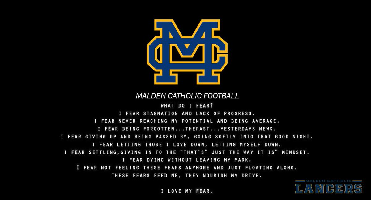 We are less than 24 hours away from the start of the 2019 MC Football season.  Be sure to be registered at FamilyID.com to be eligible to participate.  Players report at 1:30pm on Friday.  #TogetherWeWill