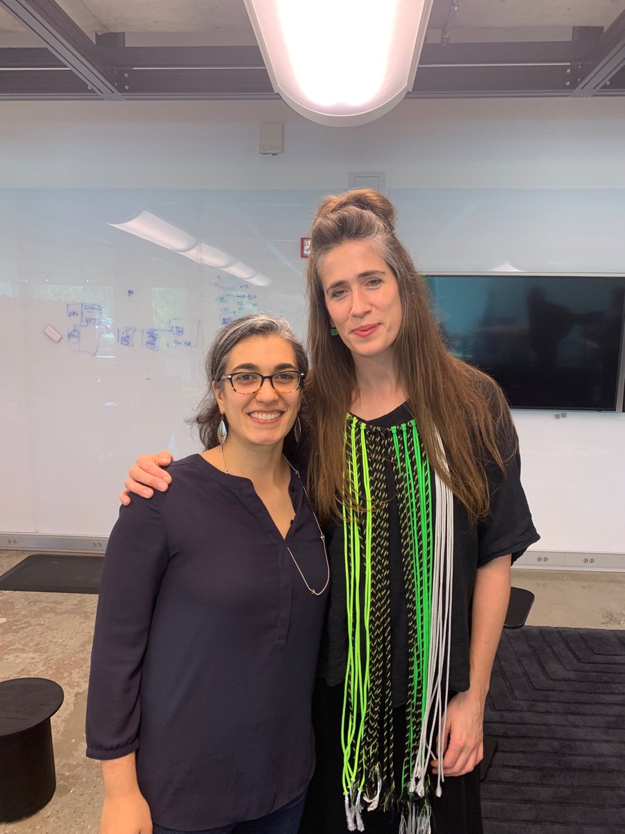 ⁦<a href="/imogenheap/">Imogen Heap</a>⁩ so great to meet you today ⁦<a href="/IBMResearch/">IBM Research</a>⁩!!! Hope to see you back here soon #hugefan