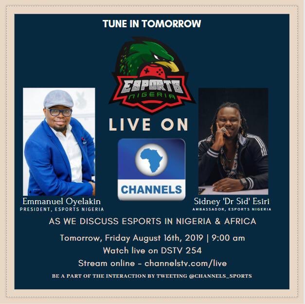 AyotundeOnabolu's tweet image. You don’t wanna miss this eye-opening @EsportsNigeria interview with @channels_sports crew tomorrow Friday from 9am