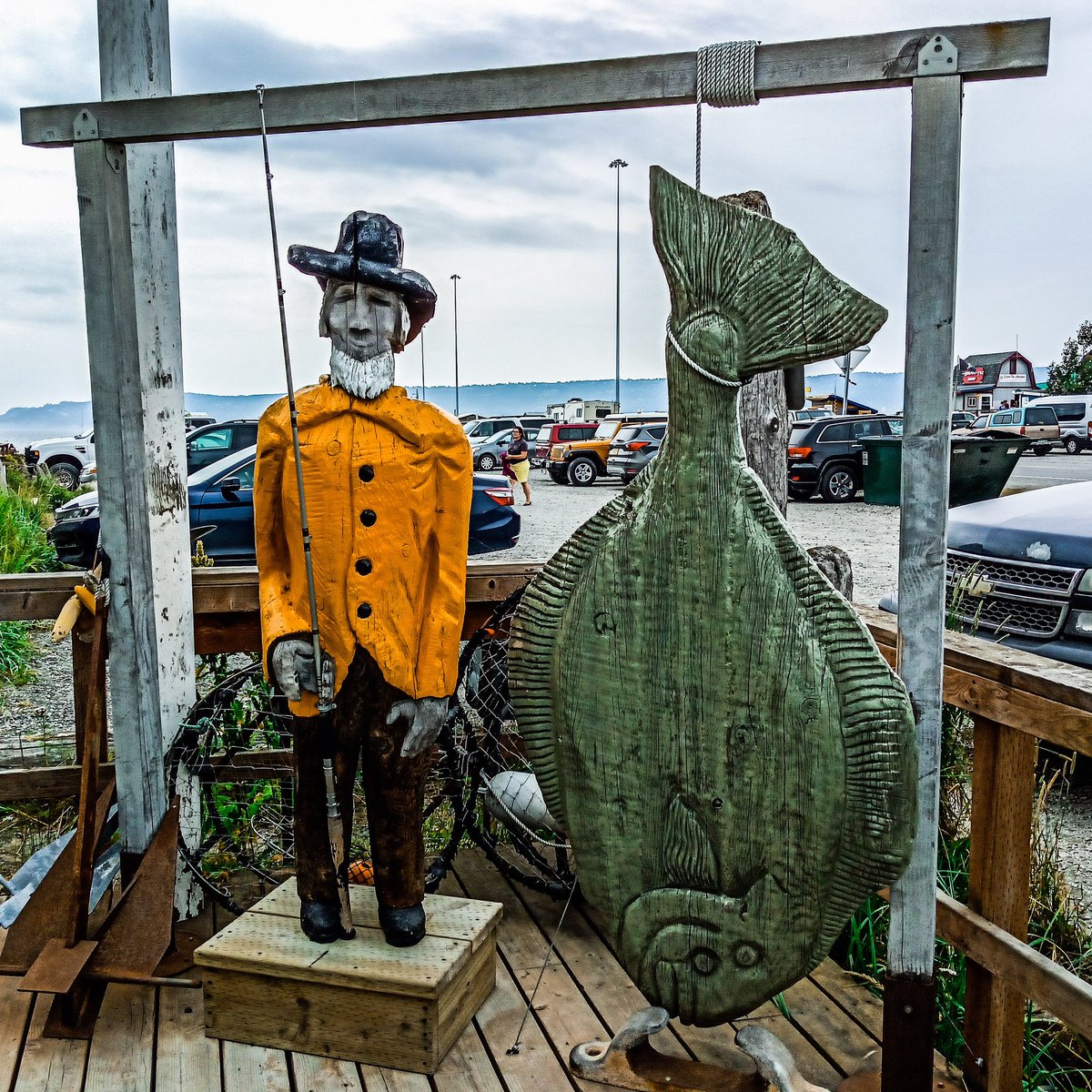 alaskabeardguy's tweet photo. I really "wood" suggest making a trip to Homer, Alaska!

#HomeSweetHomer
#homer
#alaska
#homeralaska
#alaskan
#homerspit
#spitlife
#wood
#woodcarving 
#carved 
#halibut 
#fishing
#fish 
#lastfrontier
#49thstate
#explore
#share
#live https://t.co/ttZdmOGuF0