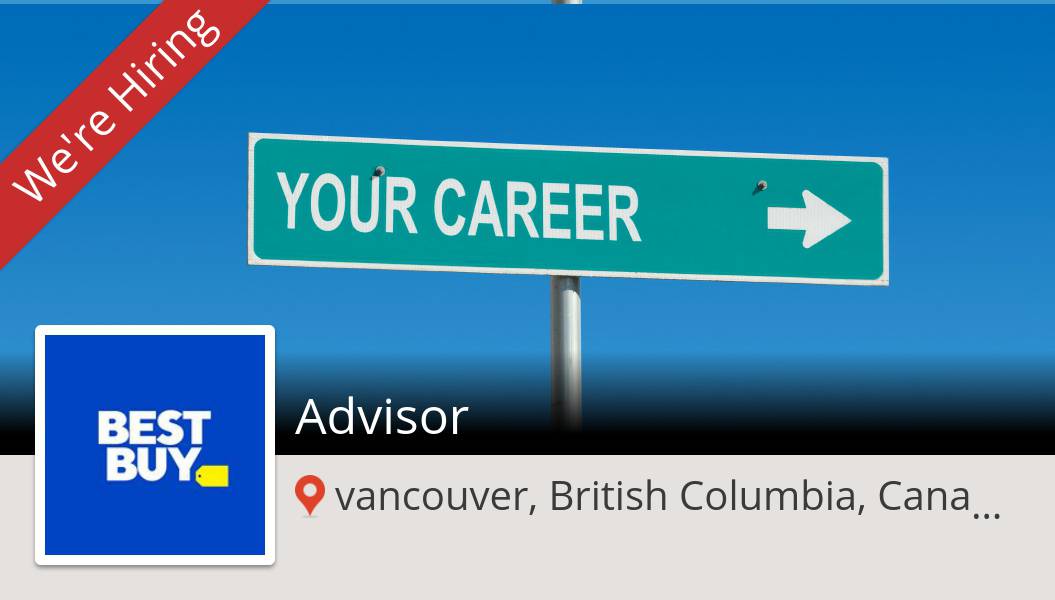 lildevlin06's tweet photo. New #job opening at #BestBuyCanada in #vancouver! #Advisor https://t.co/JrzNdDt3Lj #belonghere #beyouhere https://t.co/1DcDGJIPyS