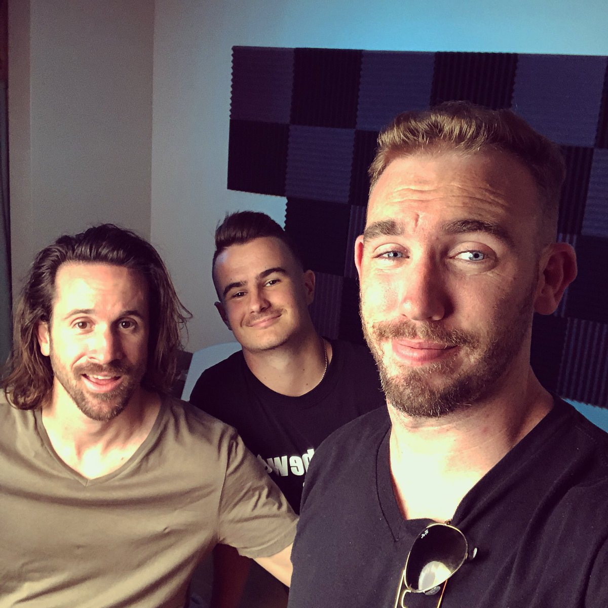 We had a great time today filming our podcast. Big thanks to <a href="/Tyler_John2/">Lyler Tetson 🥸</a>  for being our first guest and sharing his faith with us!Be on the lookout for his episode coming real soon. 
#Catholic #podcast #faith #twocatholicdudes #music #youthministry #catholiclife #vodcast