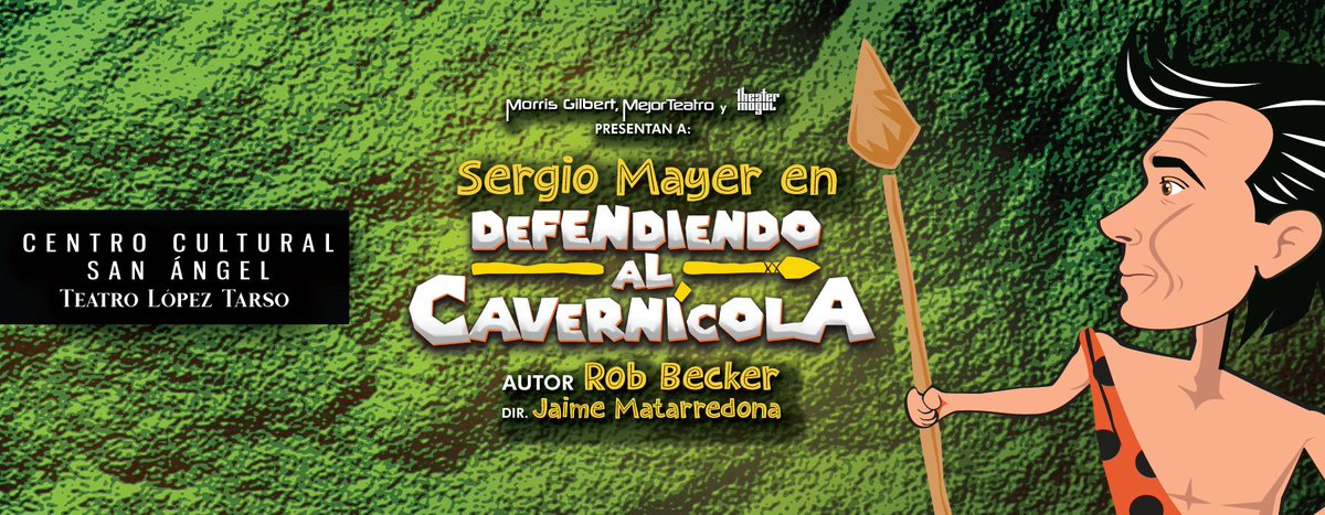 lemonmexico's tweet photo. ¡Gana un pase doble para la puesta en escena  Defendiendo al Cavernicola; este Sábado a las 8:30 pm, Da RT, manda a comunicacionlemon1@gmail.com tu nombre completo con apellidos, quien produce la obra, dirección del teatro y usuario TW. ¡Suerte!  (Solo Seguidores) https://t.co/xyGppzz1aS