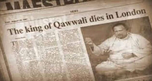 akzainbutt's tweet photo. #16August...Black Day in Music history. 
             The day the Music died.
May Allah gave him higher rank in Jannah. Ameen.
#NusratFatehAliKhan https://t.co/98mAcXJx4n