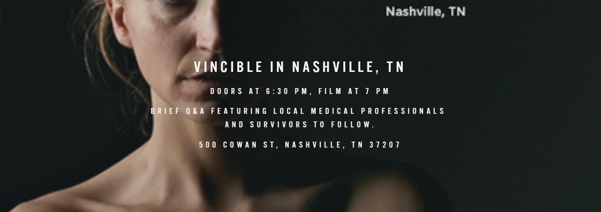 VUMCRadOnc's tweet photo. Yes, young adults can get cancer too. More than 70,000 young adults ages 15-39 are diagnosed with cancer every year. This documentary follows 27 year old cancer survivor Redig. #CANCER #invincible #vincible https://t.co/tT1gZiKoed https://t.co/DLbdJ3KJ1M