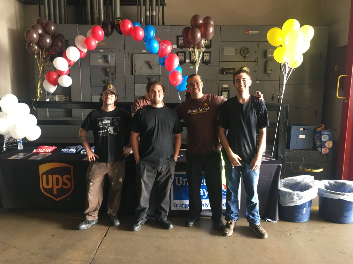 gobluescotty27's tweet photo. Anaheim UPS &amp; United Way Kickoff!! #GivingBack #community #UnitedWay@SouthCalUPSers@jrindafernshaw https://t.co/t0ySvHUHC1