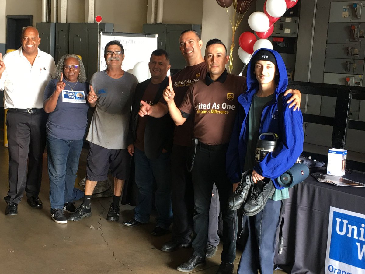 gobluescotty27's tweet photo. Anaheim UPS &amp; United Way Kickoff!! #GivingBack #community #UnitedWay@SouthCalUPSers@jrindafernshaw https://t.co/t0ySvHUHC1