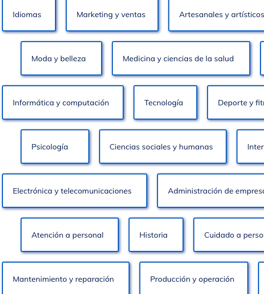 edutin's tweet photo. Estudia con más de 6.000 cursos gratis en español sobre diferentes temáticas. Desde cursos para el hogar y la vida, hasta cursos para tu preparación laboral en áreas como tecnología, humanidades, idiomas y mucho más. -->https://t.co/Az8Ojq5SZJ https://t.co/MKUJP6O9Wv
