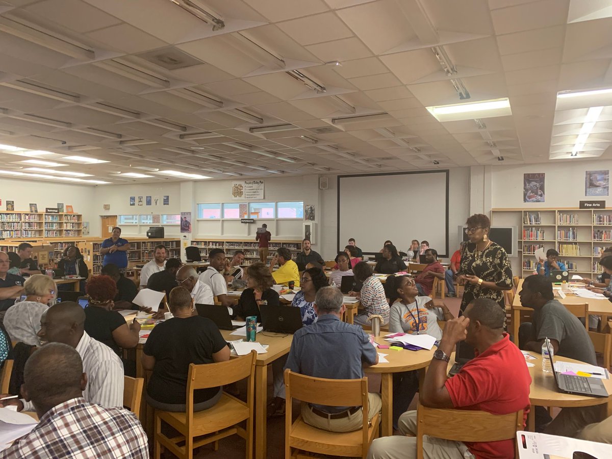 SONeilBrown's tweet photo. Feeling rejuvenated after our AVID Professional Learning Workshop! @high_marlboro is collectively committed to integrating Literacy Awareness school-wide. #Consistency #LeadingLearning #345marlboro https://t.co/BnPa77Mzsv