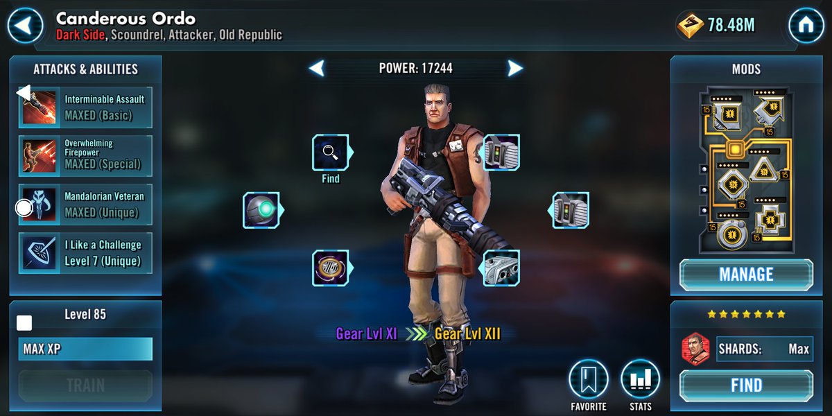 Noxus121's tweet photo. Y'all really gonna force me to Zeta him. #SWGoH  #Malak https://t.co/qhFz3wgy4v