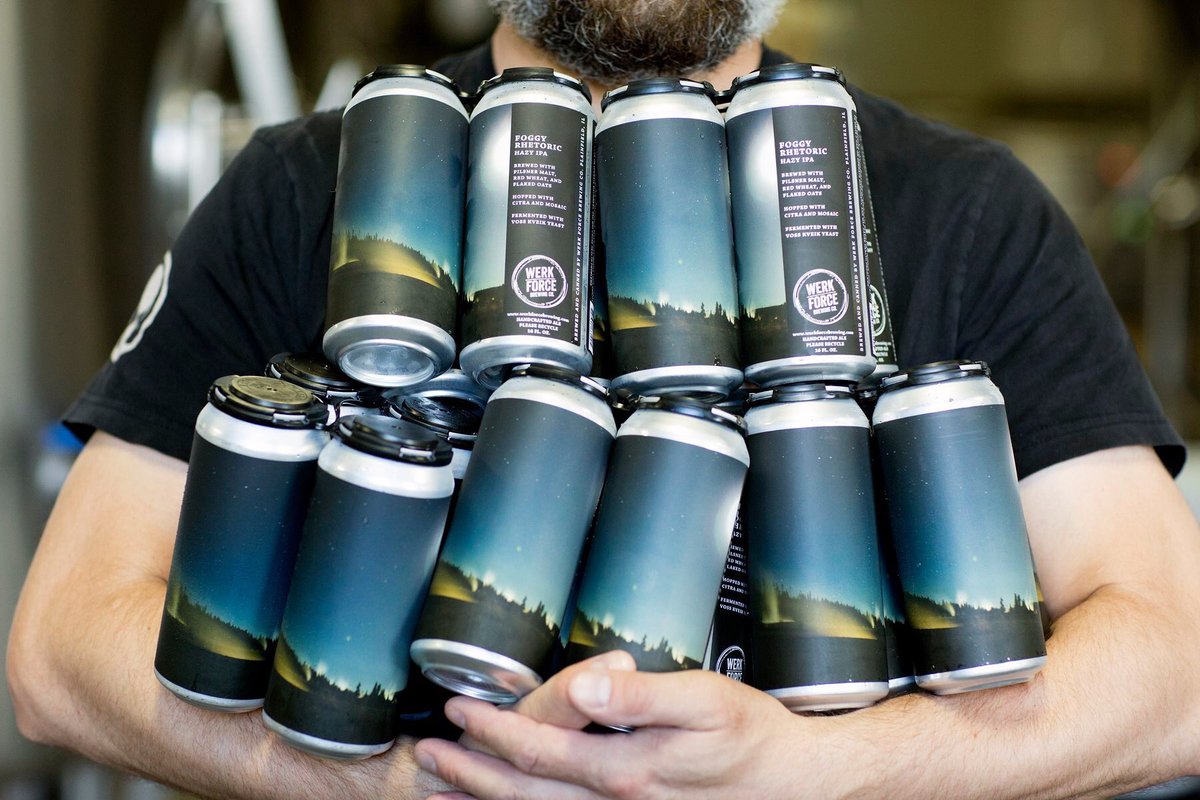 Can Release 8/16 - Foggy Rhetoric #werkforcebrewing