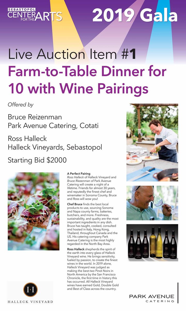 GALA 2019 Alert!!!!

Sneak peek of one of the extravagant live-auction items!

More live-auction items coming soon!

Saturday, Sept. 7th, 2019, 5:30-8pm

TIX at sebarts.doubleknot.com/event/2549927
#SebArts #Gala2019 <a href="/HalleckVineyard/">Halleck Vineyard</a>