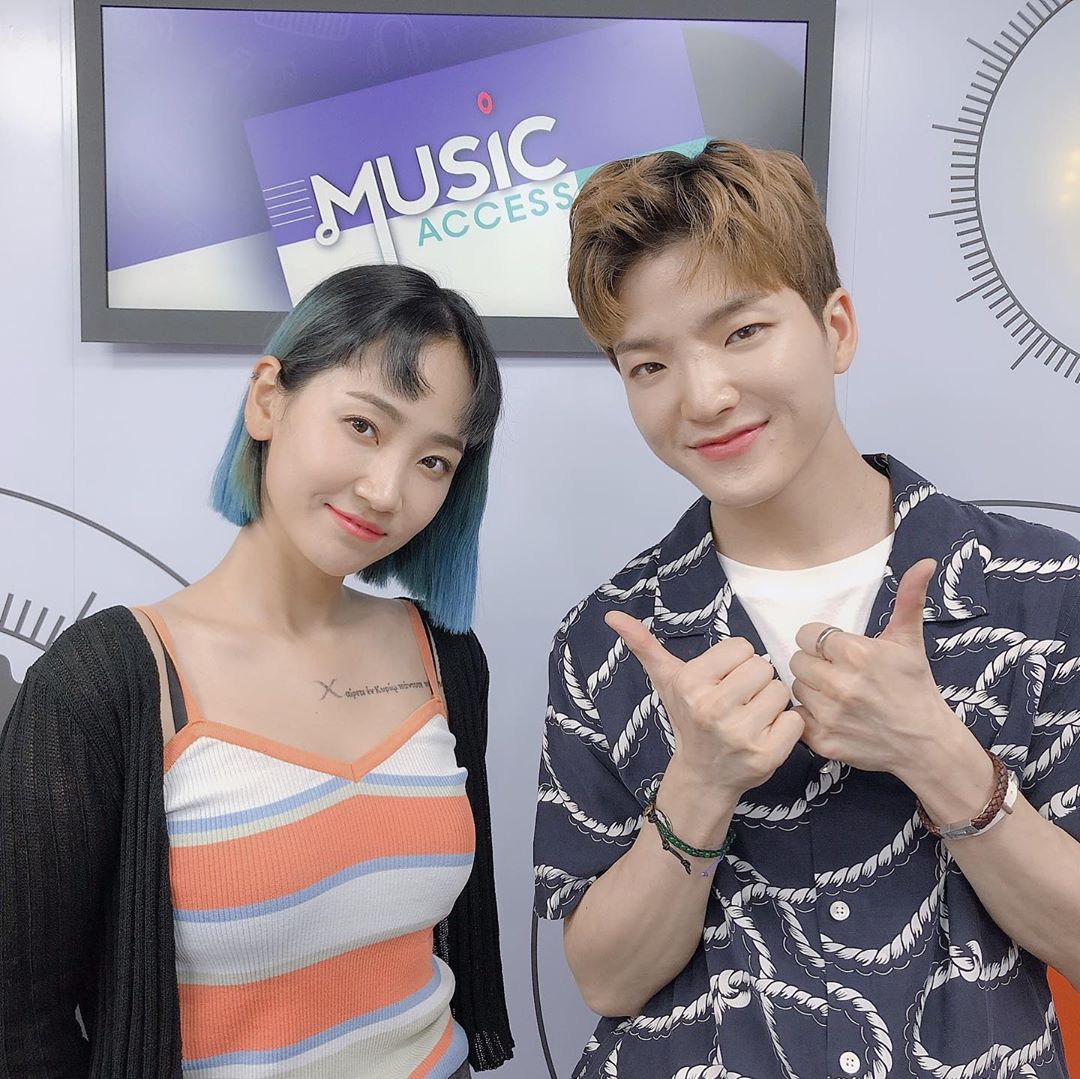 hatfeltarchive's tweet image. Yeeun via Instagram (musicaccess_arirang)

“#MUSICACCESS Today's #vip_access with HA:TFELT ❤❤❤”

#핫펠트 #HATFELT #예은