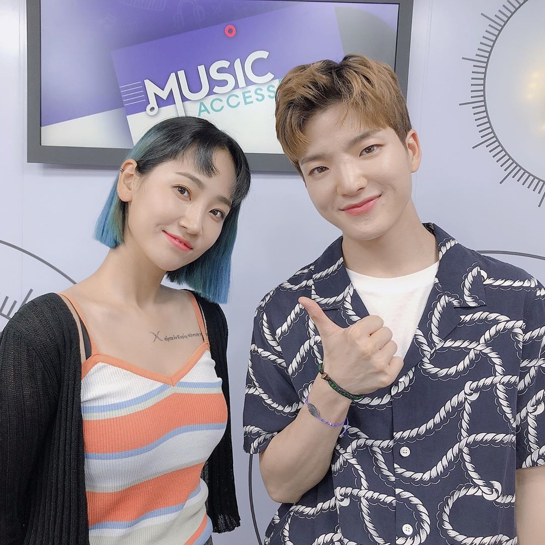 hatfeltarchive's tweet image. Yeeun via Instagram (musicaccess_arirang)

“#MUSICACCESS Today's #vip_access with HA:TFELT ❤❤❤”

#핫펠트 #HATFELT #예은