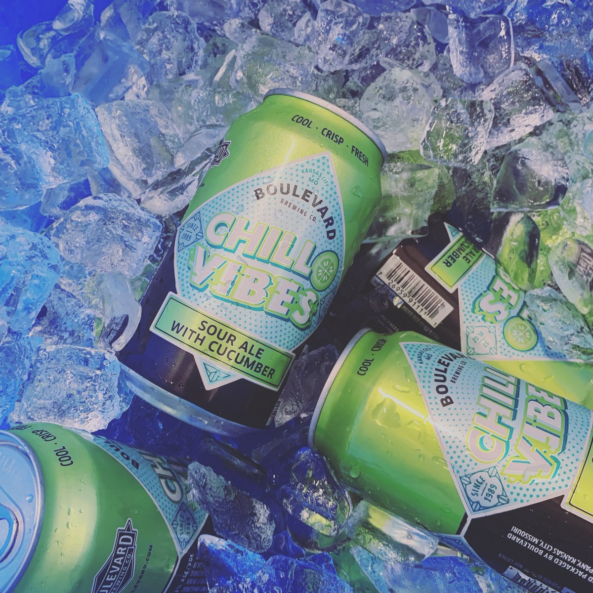 Not gonna lie, been waiting all year for this release. <a href="/Boulevard_Beer/">Boulevard Brewing Co.</a> Chill Vibes Cucumber Sour. Now available. ❤️🥒🍺