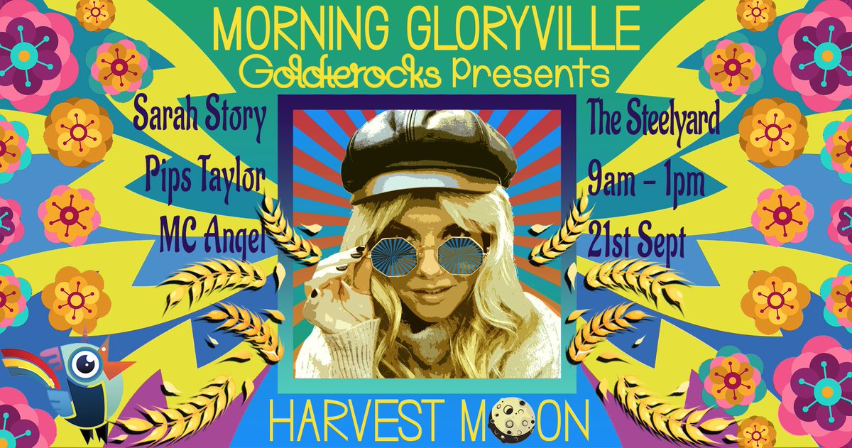Goldierocks's tweet image. Delighted to be combining forces with @GloryvilleLDN for a day rave to celebrate the Harvest Moon &amp;amp; Autumn Equinox  on Sat 21st Sept at The Steel Yard, in aid of @HelpRefugees eventbrite.co.uk/e/morning-glor…