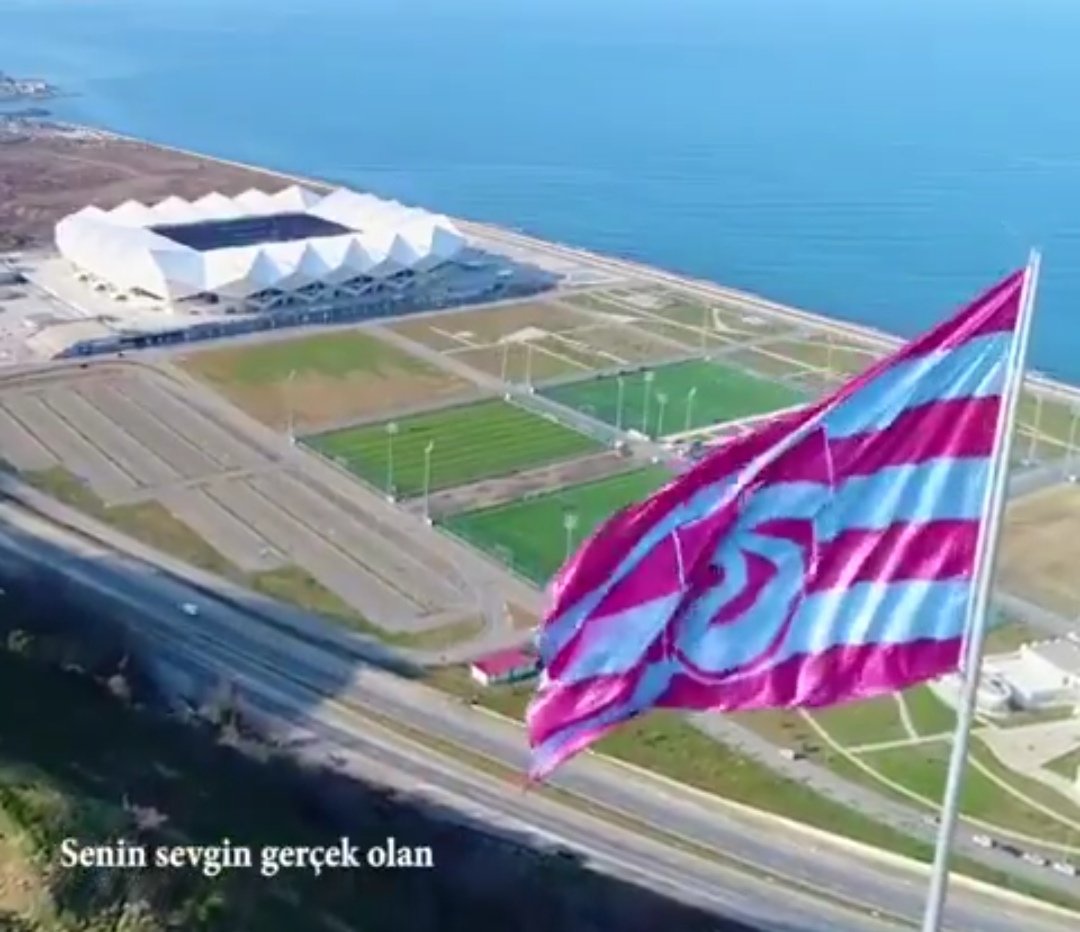 Senin sevgin gerçek olan. Tebrikler #Trabzonspor um.
