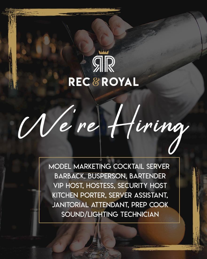 recroyalphilly's tweet photo. We love finding great talent to join our team and grow with us. If you have a passion for service, hard work, food, and drink, let’s talk! Apply online at https://t.co/bdbUZwUx7M  #hiring #recroyal  #jobs https://t.co/ZCedb6iGrT