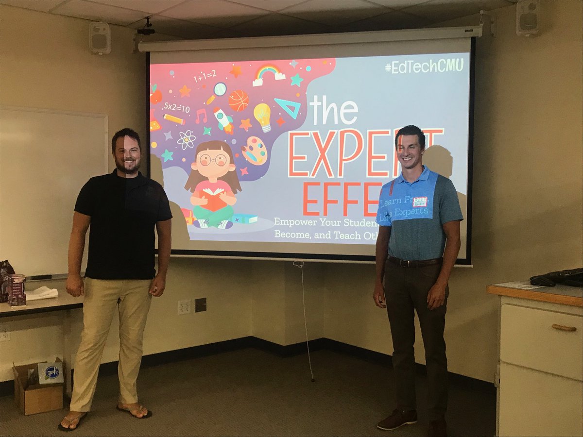 Excellent presentation by Grayson McKinney and Zach Rondat regarding the Expert Effect...Can’t wait for their new book to be published!