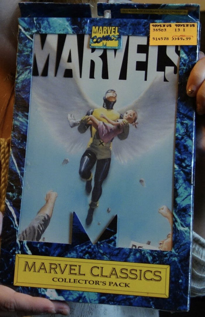 RawLamb's tweet image. #MarvelClassics Collectors pack: #Marvels #1&amp;amp;2 1993. Marvels takes a different twist with the main story being told through the eyes and lens of photographer #PhilSheldon while living in an age of #heroes.
ebay.to/30hPmbG @eBay #Marvel #Marvelcomics #AlexRoss #KurtBusiek