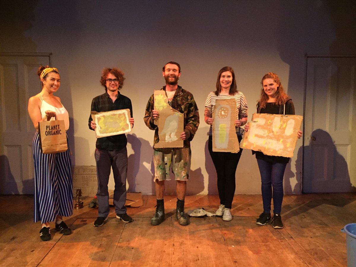 Comeflywithfred's tweet photo. Tonight’s incredible rhythm makers!! What an amazing band, well done all 🥳🥳 thanks for coming to @SpaceArtsCentre this evening. Really looking forward to tomorrow nights show as we have @centrepointuk and @BrixSoupKitchen coming to see the show for the 1st time 🤩#homlessness https://t.co/A3MwoqvUVH