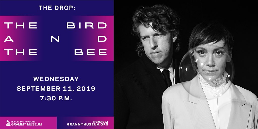 NoExpectations0's tweet photo. Grab your tickets now for @birdnbeemusic at The Grammy Museum for The Drop on September 11! https://t.co/RNJqxBEw6c