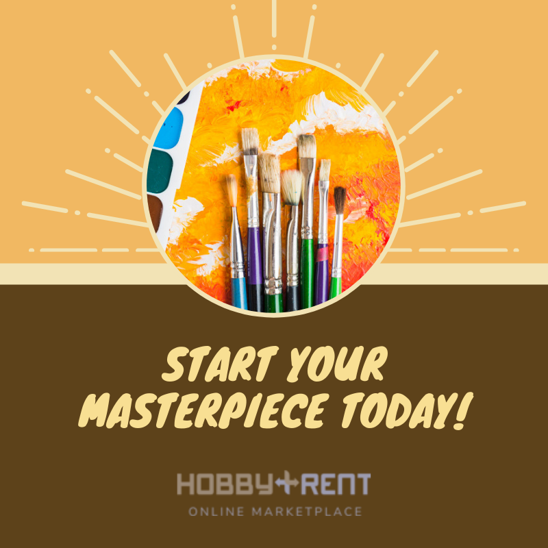 HobbyRent's tweet photo. Arts and crafts items can be pricey. But if you badly need one to complete your masterpiece, rent today at https://t.co/rkeQIWQy1X! #sell #rent #hobbyrent https://t.co/oj24z8oOZv