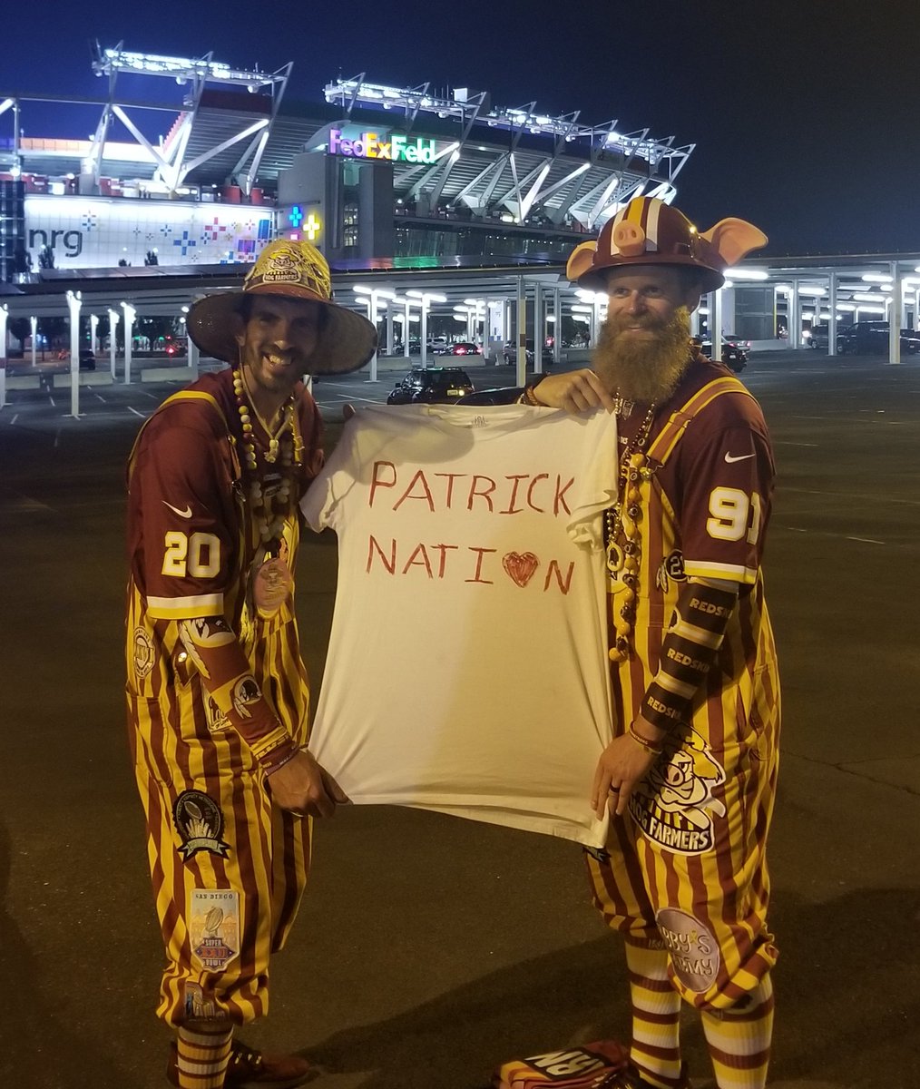 DEERSnBEERS's tweet photo. Hey @RichCrites and @Steph_Crites_ plz tell Patrick that he was in our hearts tonight. We did not forget that we were repping #PatrickNation #HTTR #HogFarmers https://t.co/VIl87kiHqR