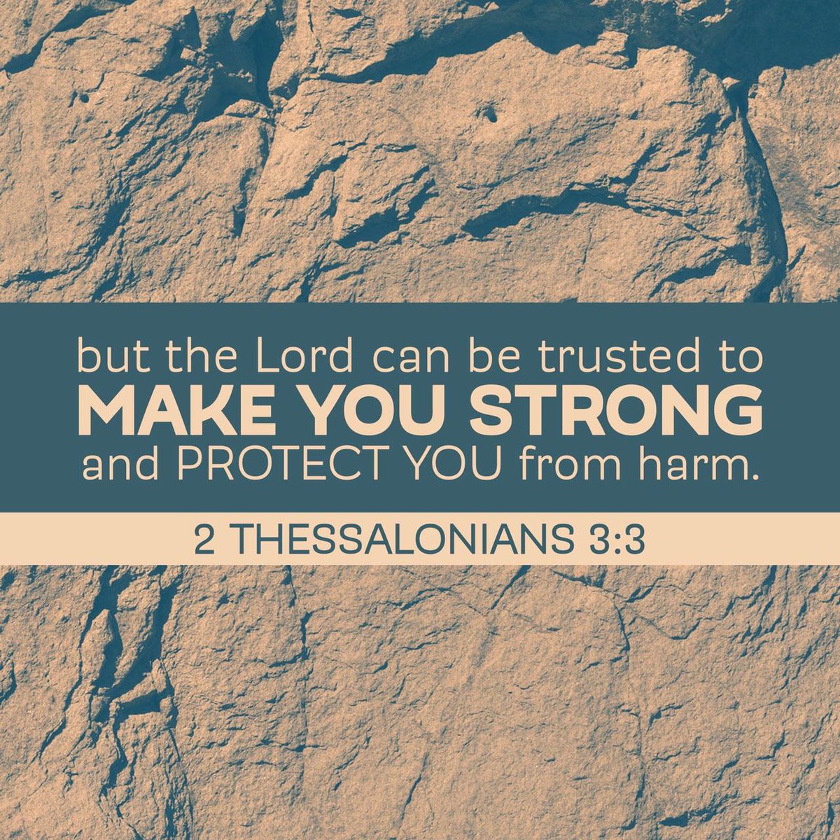 But the Lord is faithful, and He will strengthen you [setting you on a firm foundation] and will protect and guard you from the evil one.
2 THESSALONIANS 3:3 AMP
pos.li/2d18j1