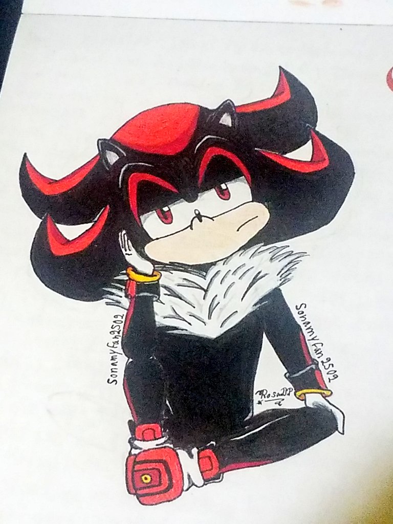 just_rosie_2502's tweet image. Este es uno de los dibujos que me causó temor por miedo a arruinarlo, pero igualmente me causó mucho orgullo el resultado final. Espero que les guste ❤❤❤❤❤
#ShadowTheHedgehog
#SonicTheHedgehog
#SonicMania 
#videogames 
#SegaGenesis 
#sega 
#dibujos 
#ShadowWeek2019