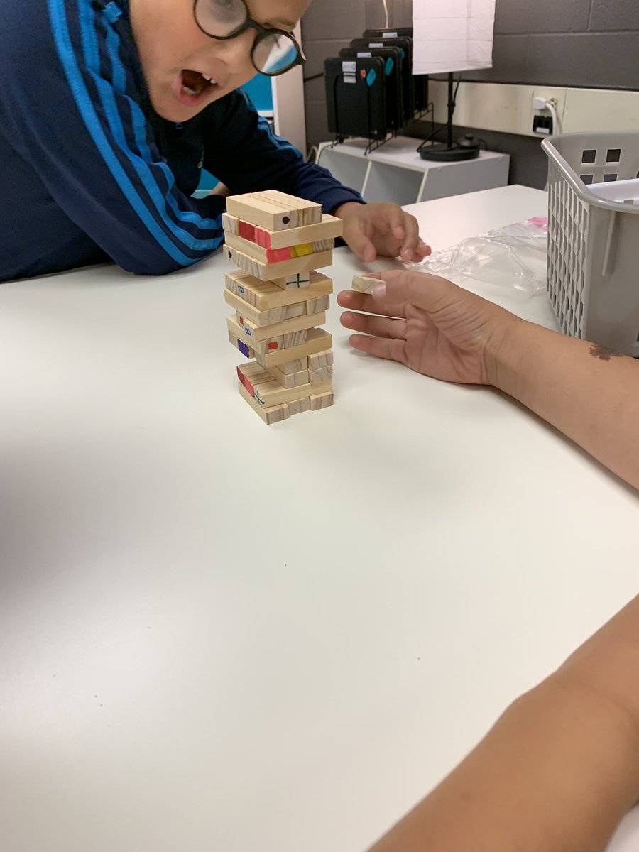 techiefletchie's tweet photo. Had fun playing βGetting to Know You Jengaβ! Students were so encouraging and worked great as teams! They also learned about their new classmates! #firstday #PPELearns #PPELeads @ZumPheasantPt https://t.co/7j8Czmkajx