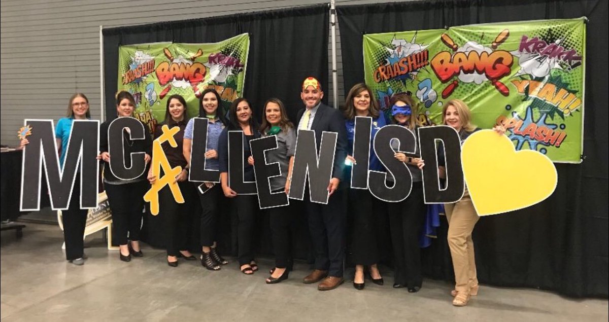 yysaenz's tweet photo. Always great to kick-off a new school year with our @McAllenISD family!  #heroesforchildren #DistrictofChampions https://t.co/lQ3NIowpu1