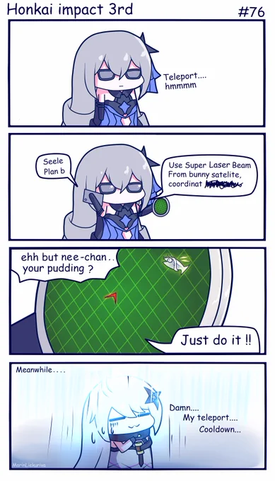 power of rusian loli !! Pudding endgame !

#Honkaiimpact3rd 