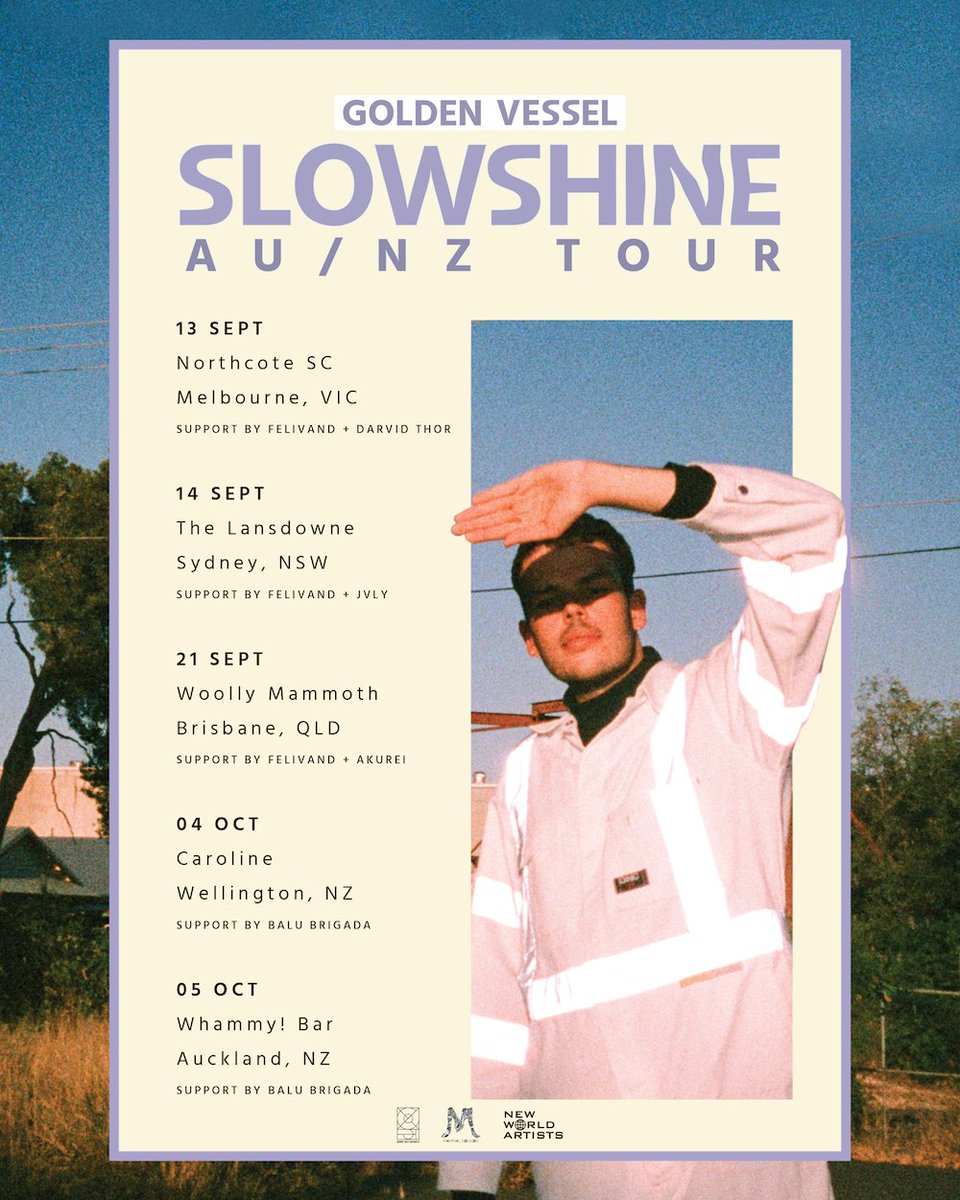 acid stag (@acidstag) on Twitter photo TOUR NEWS: <a href="/goldenvesselau/">maxwell byrne</a> announces local supports for his upcoming Australian tour dates with <a href="/darvidthor/">darvid thor</a>, <a href="/jvlyxx/">JVLY</a> and @akureitunes joining FELIVAND along the way, plus <a href="/BaluBrigada/">BaluBrigada</a> in NZ: wp.me/p2iymy-lzr
(cc. <a href="/NewWorldArtists/">New World Artists</a>, <a href="/existrecordingz/">Exist. Recordings</a> & <a href="/Mammal_Sounds/">Mammal Sounds</a>) TOUR NEWS: <a href="/goldenvesselau/">maxwell byrne</a> announces local supports for his upcoming Australian tour dates with <a href="/darvidthor/">darvid thor</a>, <a href="/jvlyxx/">JVLY</a> and @akureitunes joining FELIVAND along the way, plus <a href="/BaluBrigada/">BaluBrigada</a> in NZ: wp.me/p2iymy-lzr
(cc. <a href="/NewWorldArtists/">New World Artists</a>, <a href="/existrecordingz/">Exist. Recordings</a> & <a href="/Mammal_Sounds/">Mammal Sounds</a>)