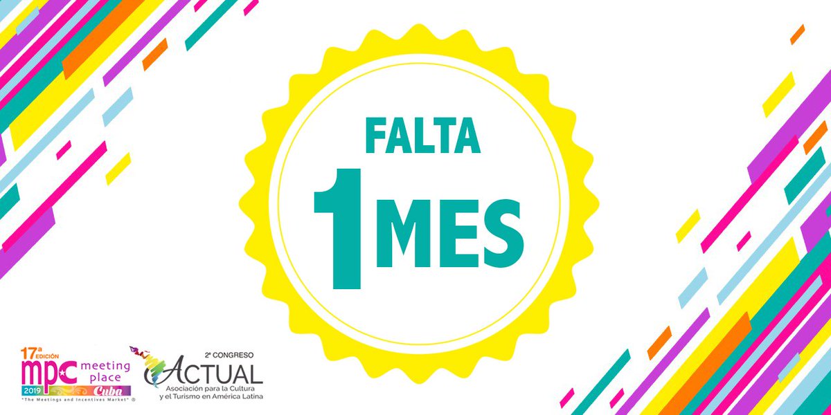 MeetingPlaceMex's tweet photo. ¡Estamos a 1️⃣ Mes del mejor evento de #Turismo de Reuniones de Latinoamérica! 📣
No te puedes quedar fuera de #MPCuba2019, ven y no te pierdas la oportunidad de cerrar negocios con nuevos prospectos.

Conoce más aquí 🙌
https://t.co/yrrGvC9LIm

#MPCuba #Actual #MPC2019 https://t.co/wnlF9g4UxW