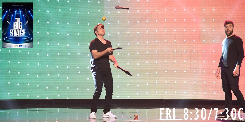 TheBigStageCW's tweet photo. Don't miss an encore episode of The Big Stage tomorrow night at 8:30/7:30c on @TheCW! https://t.co/j3diQ16LBv