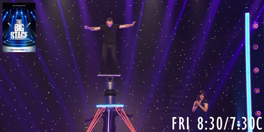 TheBigStageCW's tweet photo. Don't miss an encore episode of The Big Stage tomorrow night at 8:30/7:30c on @TheCW! https://t.co/j3diQ16LBv